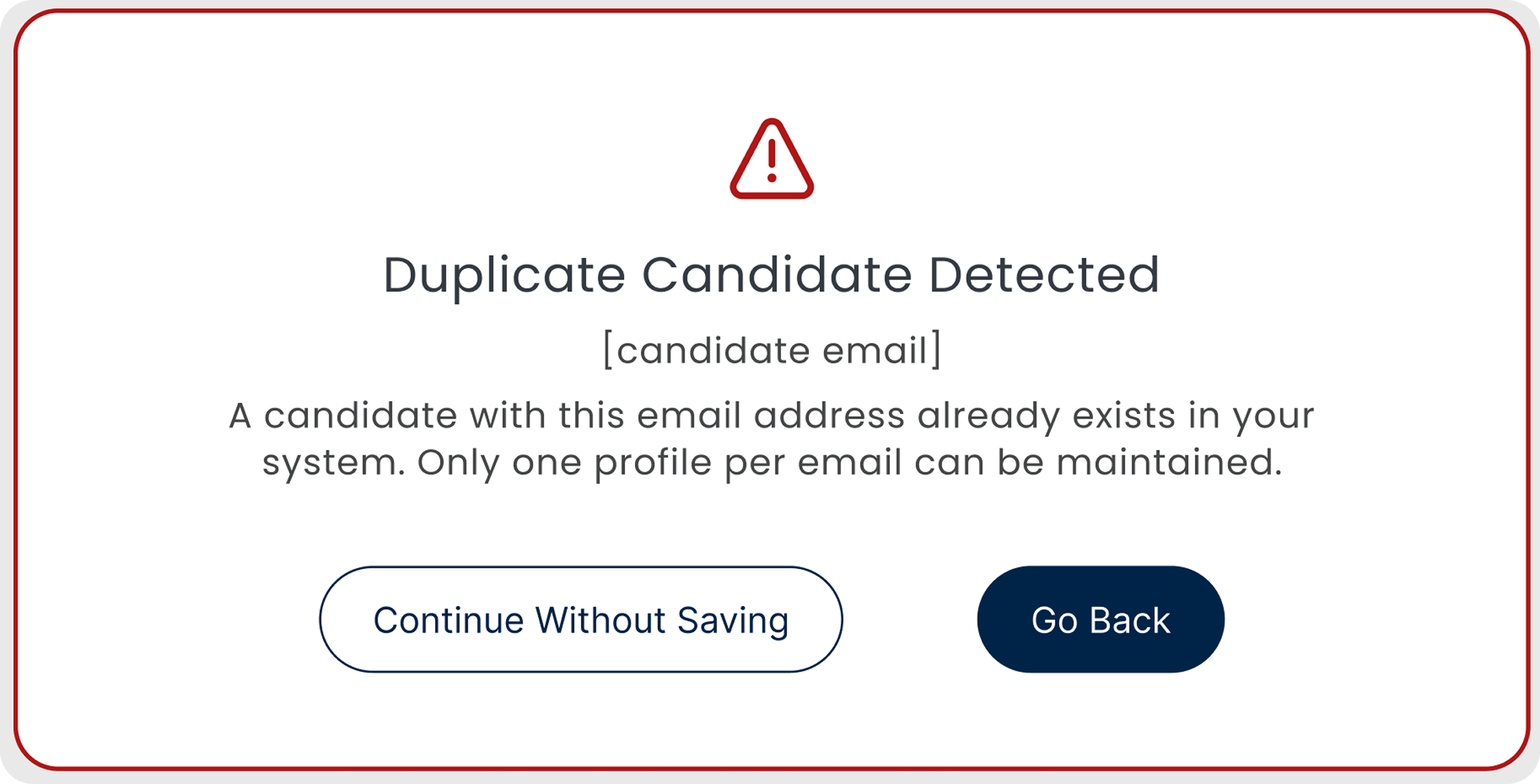 Duplicate detection
